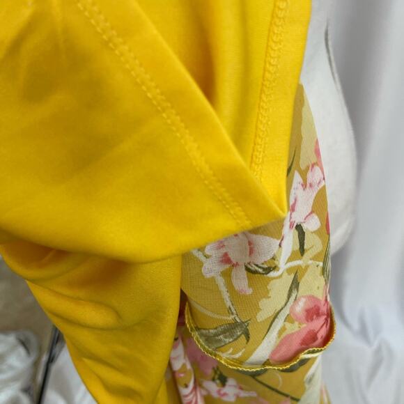 NEW YELLOW FLORAL DRESS - Picture 12 of 13